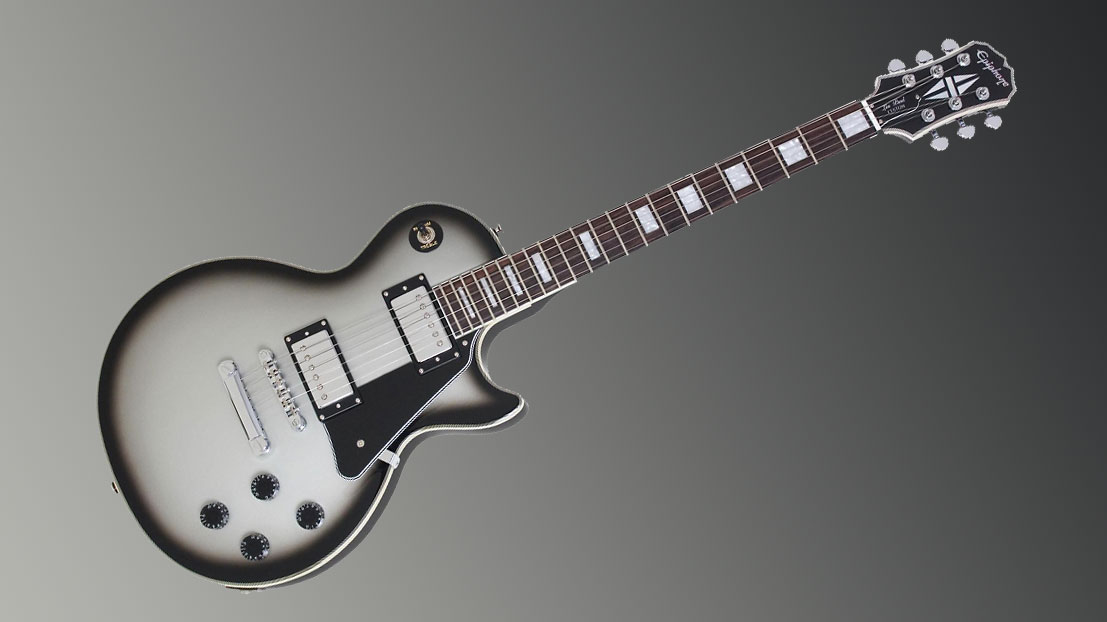 epiphone limited edition les paul custom pro silverburst